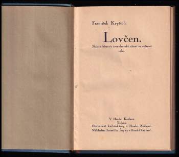 František Kryštof: Lovčen