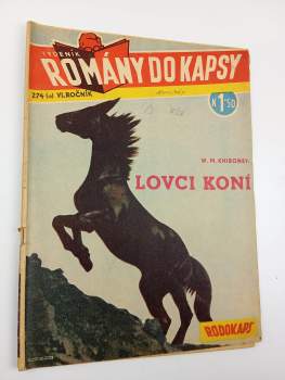 W. M Khiboney: Lovci koní - Romány do kapsy - Rodokaps 274 (13)  - ročník VI.