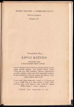 František Flos: Lovci kožišin