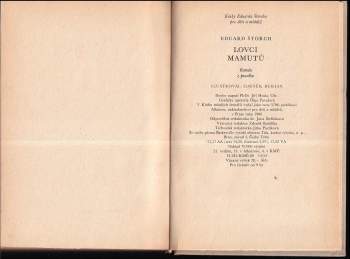 Eduard Štorch: Lovci mamutů
