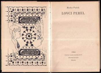 Mirko Pašek: Lovci perel