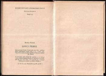 Mirko Pašek: Lovci perel
