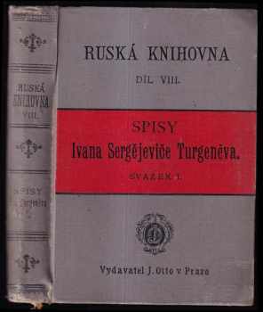 Lovcovy zápisky - Ivan Sergejevič Turgenev (1921, J. Otto) - ID: 652147