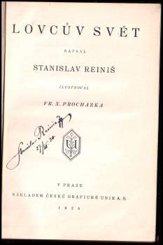 Stanislav Reiniš: Lovcův svět