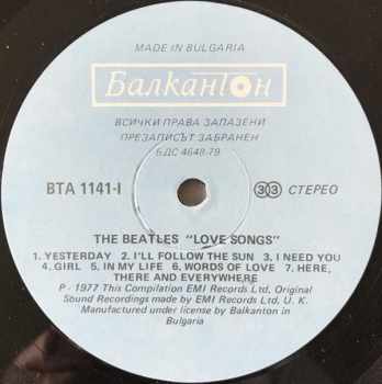 The Beatles: Love Songs (2xLP)