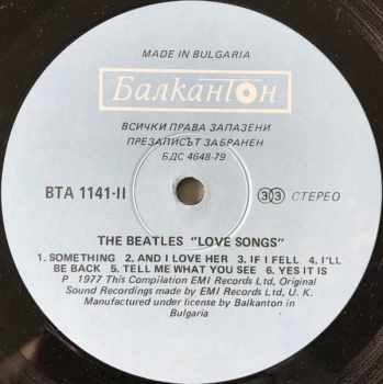 The Beatles: Love Songs (2xLP)