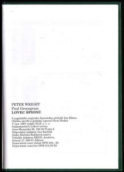 Peter Wright: Lovec špionů