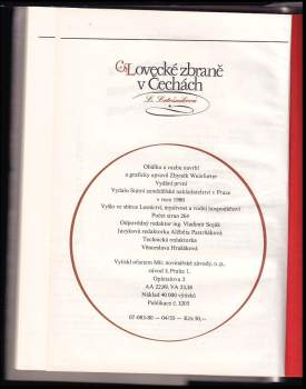 Ludiše Letošníková: Lovecké zbraně v Čechách