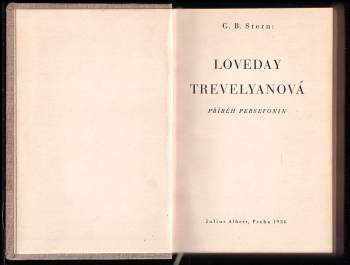 Gladys Bronwyn Stern: Loveday Trevelyanová