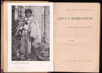 Julius Komárek: Lovy v Karpatech