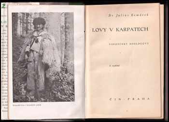 Julius Komárek: Lovy v Karpatech - vzpomínky zoologovy