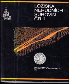 Ložiska nerudních surovin ČR II