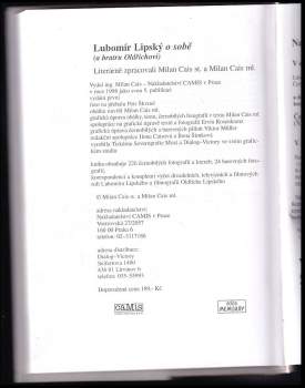Lubomír Lipský: Lubomír Lipský o sobě (a bratru Oldřichovi)