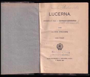 Alois Jirásek: Lucerna