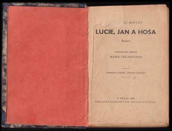 Frédéric Boutet: Lucie, Jan a Hoša