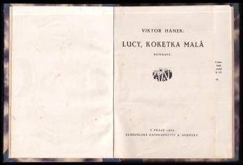 Viktor Hánek: Lucy, koketka malá