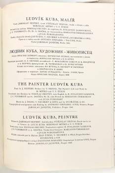 Ludvík Kuba: Ludvík Kuba, malíř