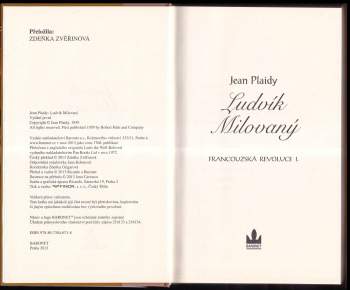 Jean Plaidy: Ludvík Milovaný