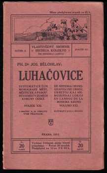 Vlastivědný sborník systematických monografií měst, městeček a památných míst v zemích koruny české