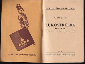 Karel Taus: Lukostřelba jako sport