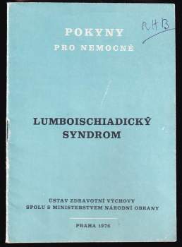 Lumboischiadický syndrom