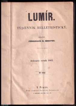 Ferdinand Břetislav Mikovec: Lumír 1859