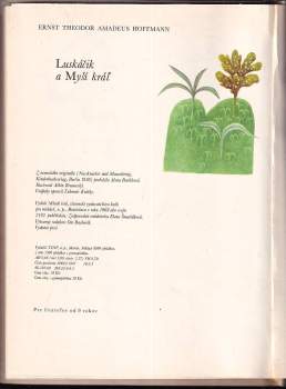 Ernst T. A Hoffmann: Luskáčik a Myší kráľ