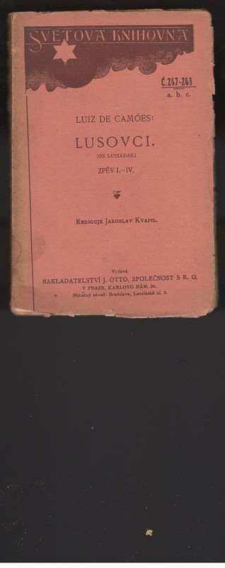 Luís de Camões: Lusovci I