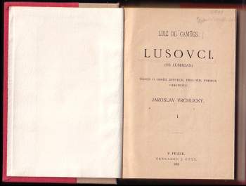 Luís de Camões: Lusovci