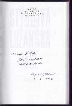 Valja Stýblová: Lužanská mše
