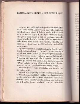 Josef Páta: Lužice