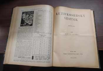 Josef Páta: Lužickosrbský věstník - ročník XIV., XV., XVI., XVII.. XVIII.