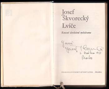 Josef Škvorecký: Lvíče