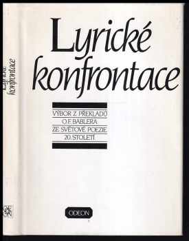 Otto František Babler: Lyrické konfrontace