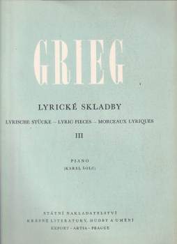 Lyrické skladby