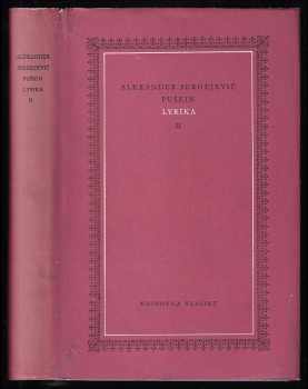Aleksandr Sergejevič Puškin: Lyrika