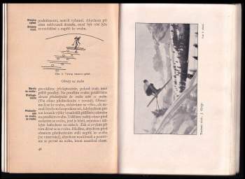 Václav Horčička: Lyže a sníh