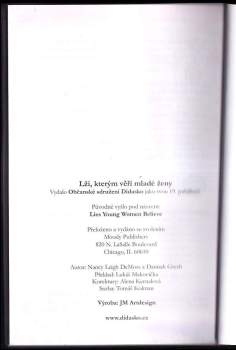 Nancy Leigh DeMoss: Lži, kterým mladé ženy věří