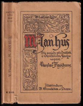 Václav Flajšhans: M. Jan Hus