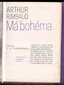 Arthur Rimbaud: Má bohéma
