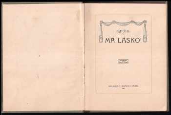 Ignota: Má lásko!