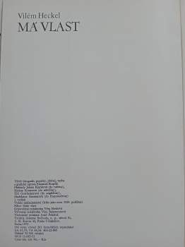František Hrubín: Má vlast