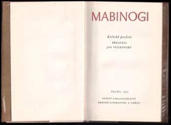 Jan Konůpek: Mabinogi