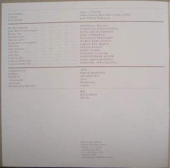 Giuseppe Verdi: Macbeth (3xLP+BOX+BOOKLET)