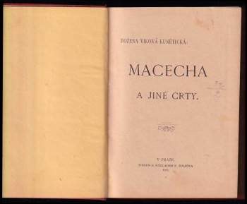 František Herites: Macecha a jiné črty + Maloměstské humoresky