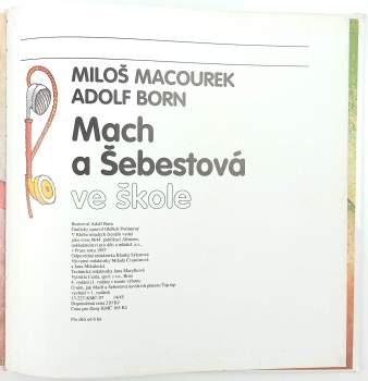 Miloš Macourek: Mach a Šebestová ve škole