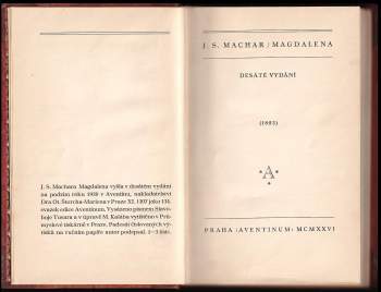 Josef Svatopluk Machar: Macharovy spisy