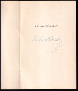 Josef Hora: Máchovské variace