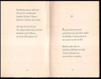 Josef Hora: Máchovské variace