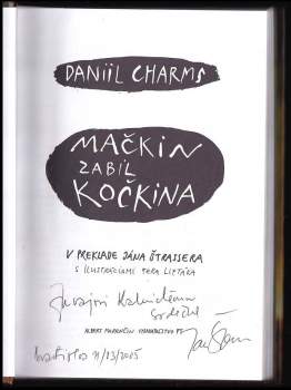 Daniil Ivanovič Charms: Mačkin zabil Kočkina